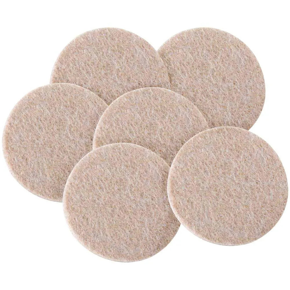 152Pc Furniture Table Chair Leg Felt Floor Scratch Protectors Pads Self Adhesive