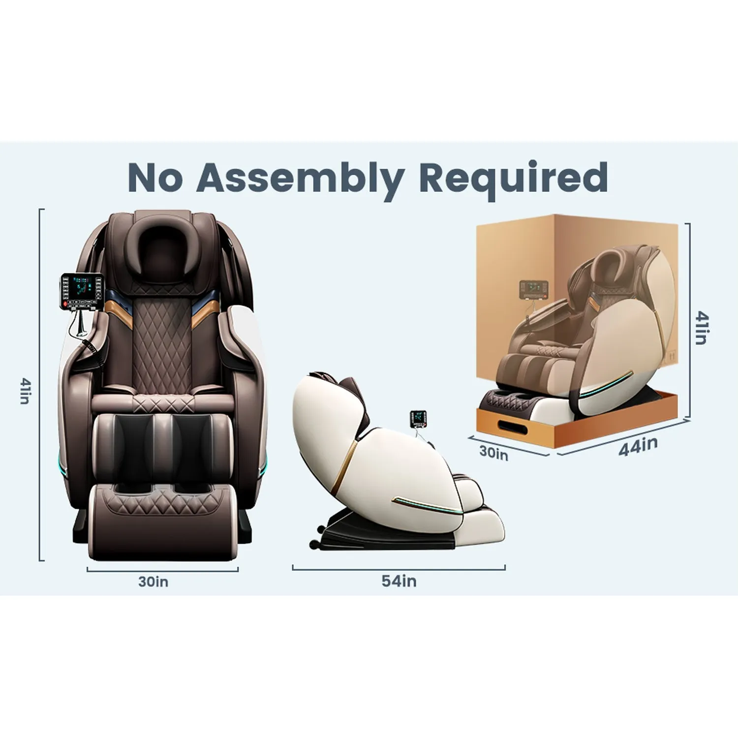4D Sl Track Full Body Electric Zero Gravity Massage Chair