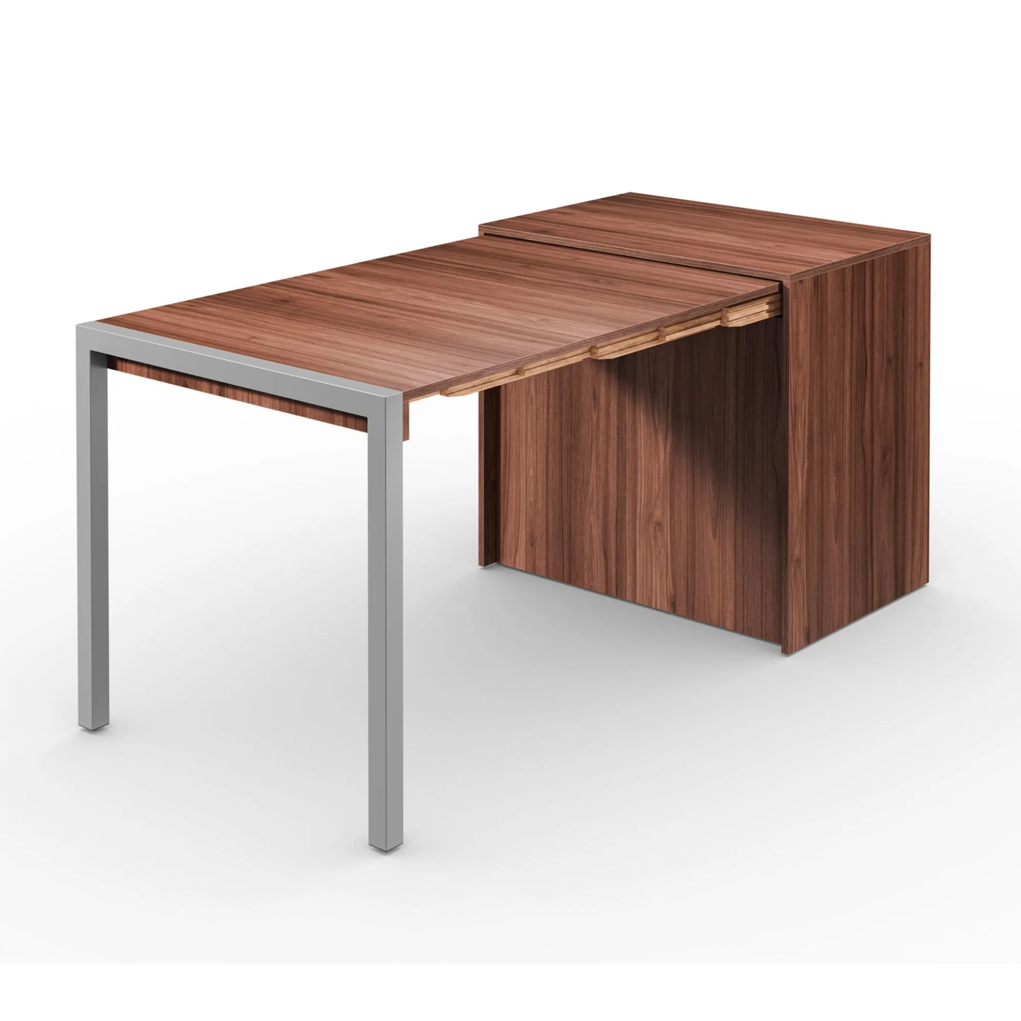 Alwin's Room&Board Extendable Table Sideboard ,  Walnut/Walnut