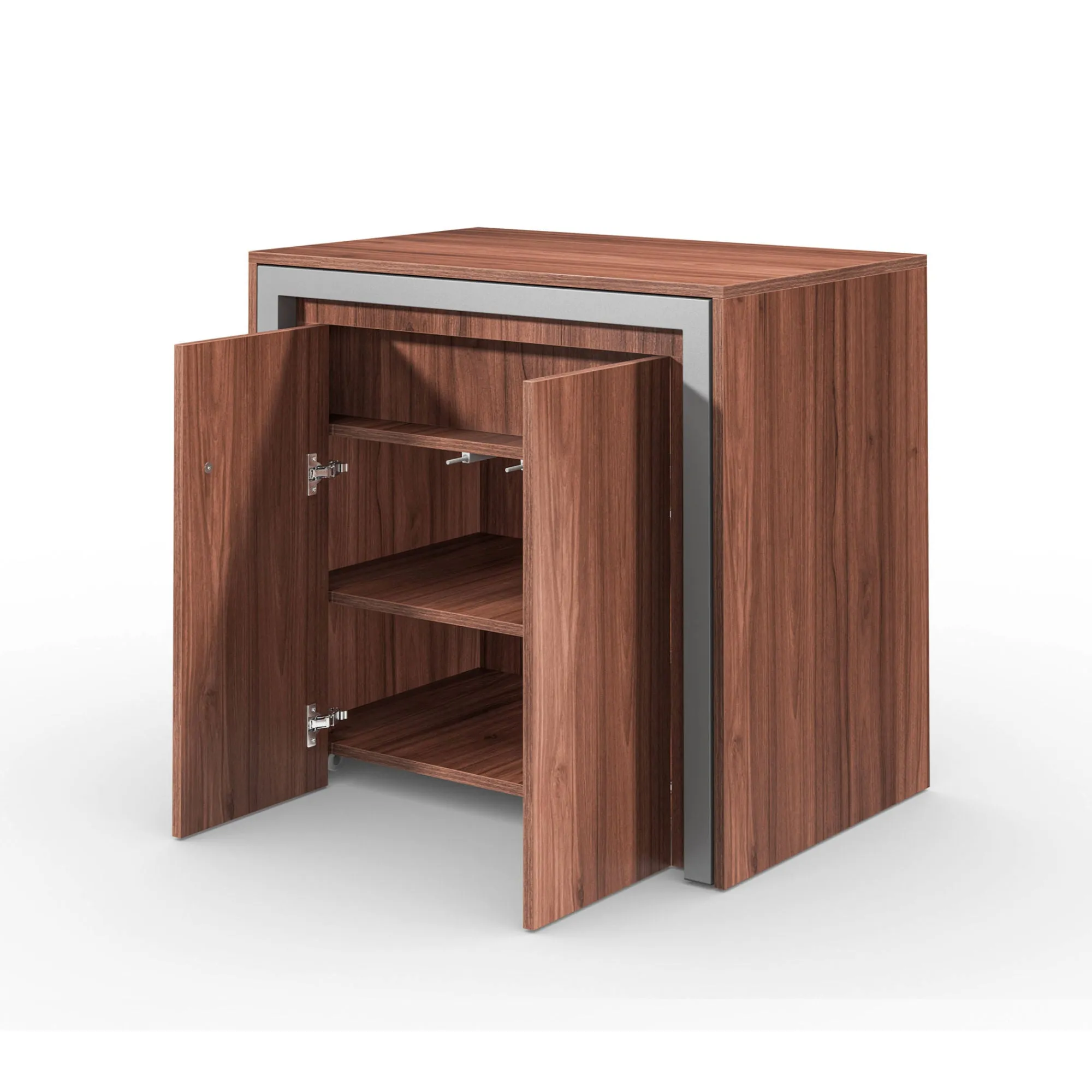 Alwin's Room&Board Extendable Table Sideboard ,  Walnut/Walnut