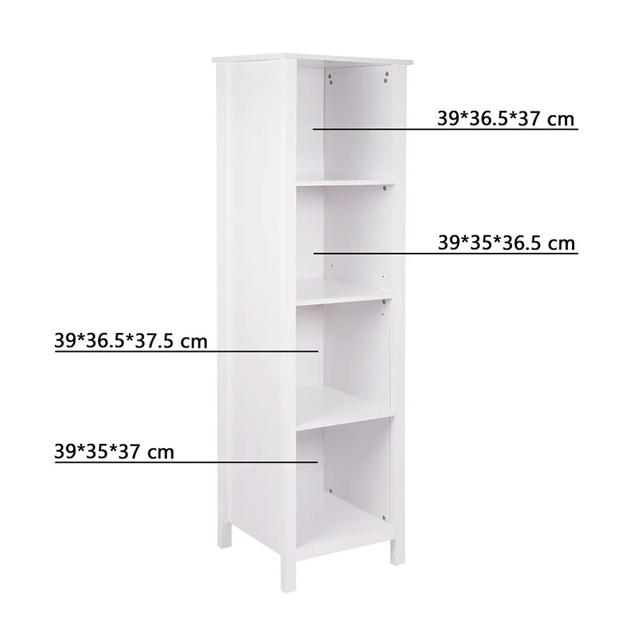 Amber 4 Tier Book Shelf
