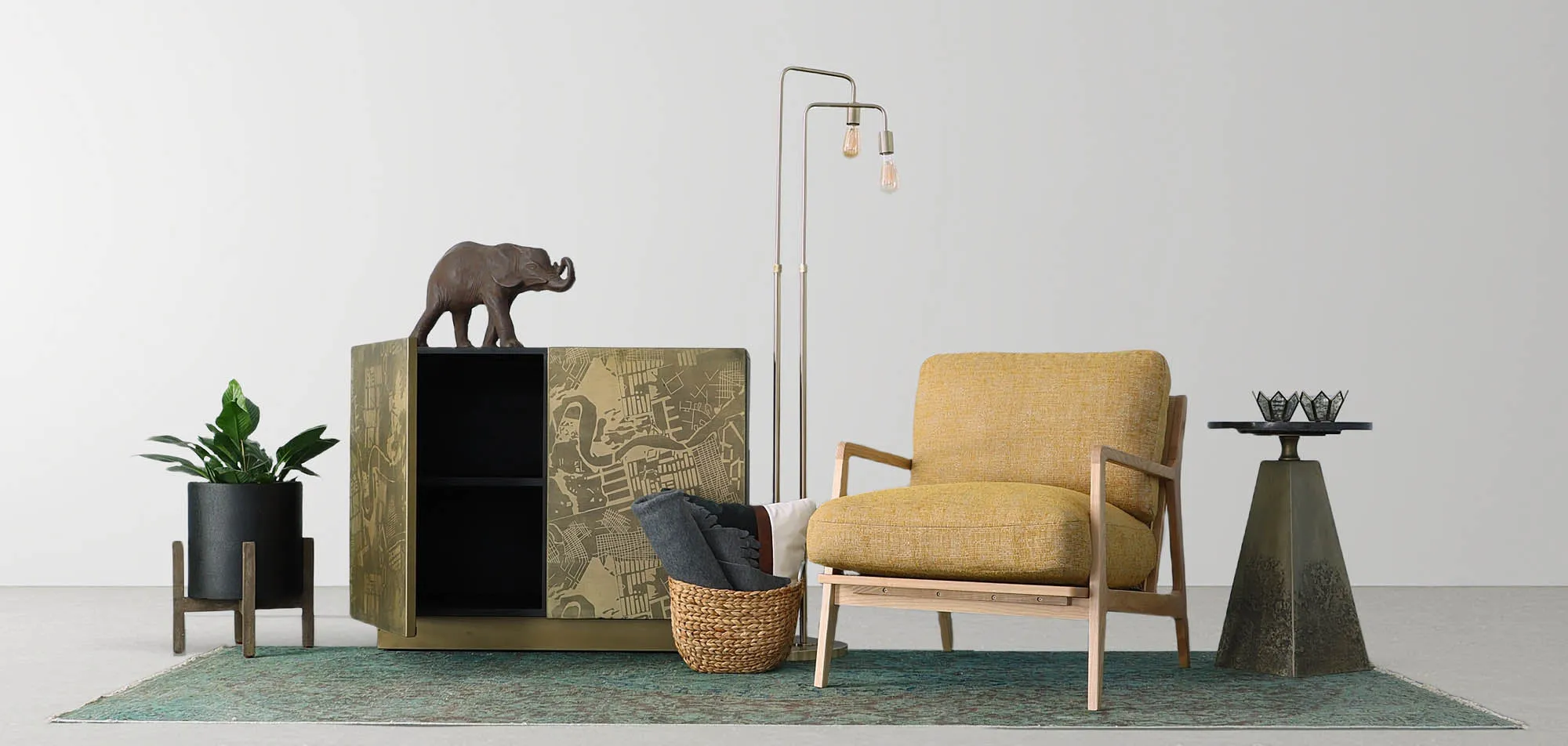 Atlas Cabinet - 2 Doors