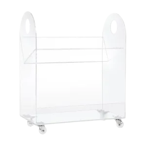 BABYLETTO Presto Acrylic Bookcase and Cart