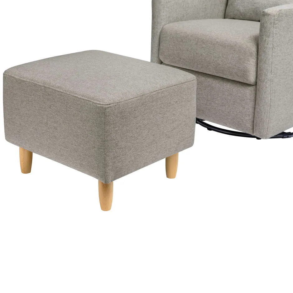 Babyletto Toco Swivel Glider   Stationary Ottoman
