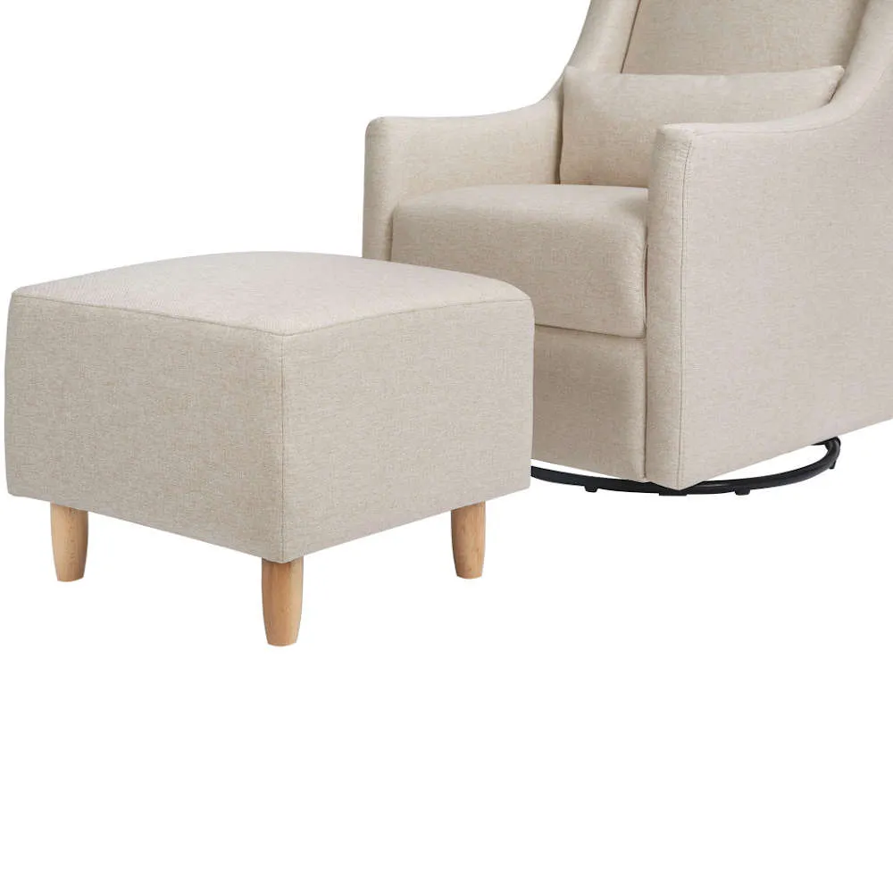 Babyletto Toco Swivel Glider   Stationary Ottoman