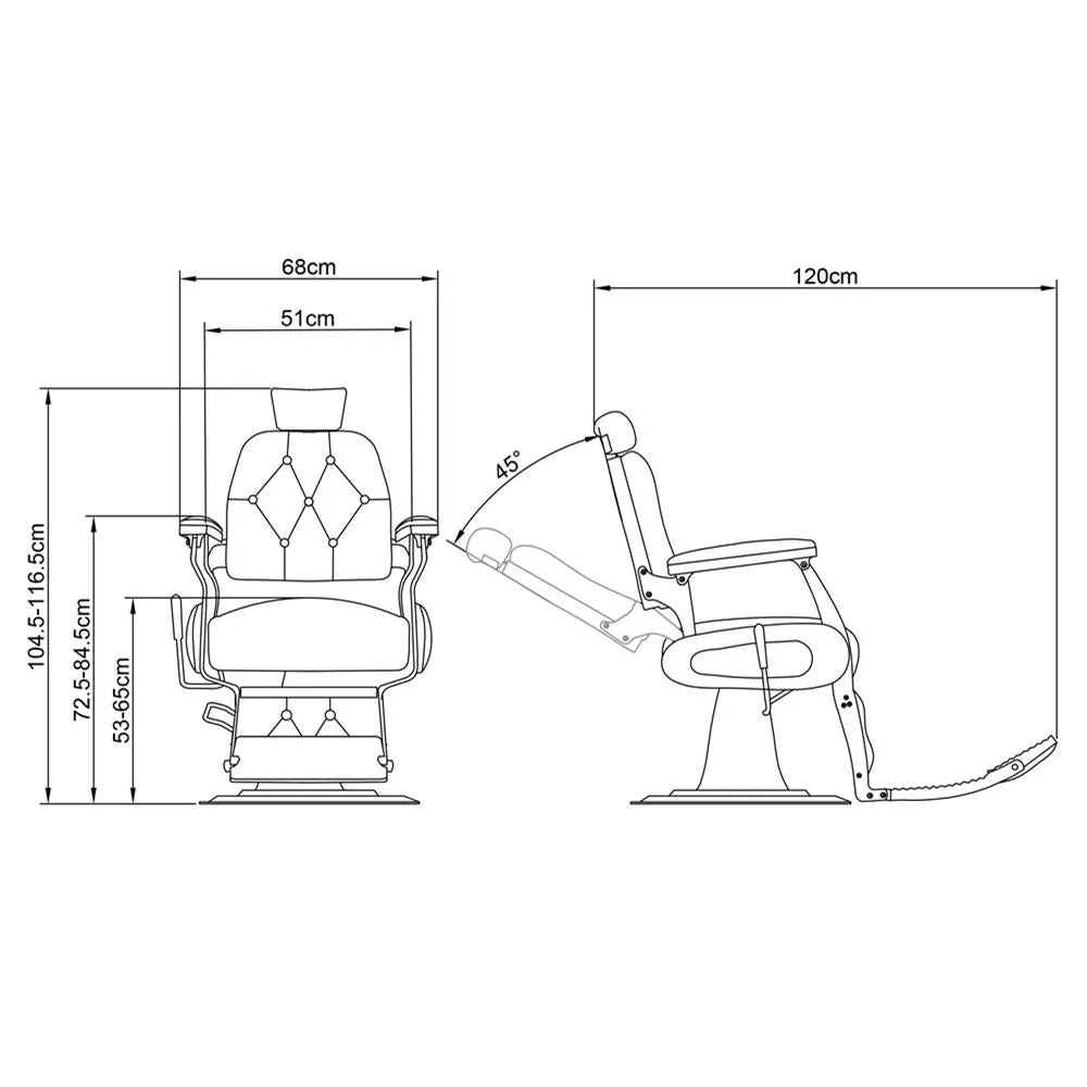 Barber Chair Titan