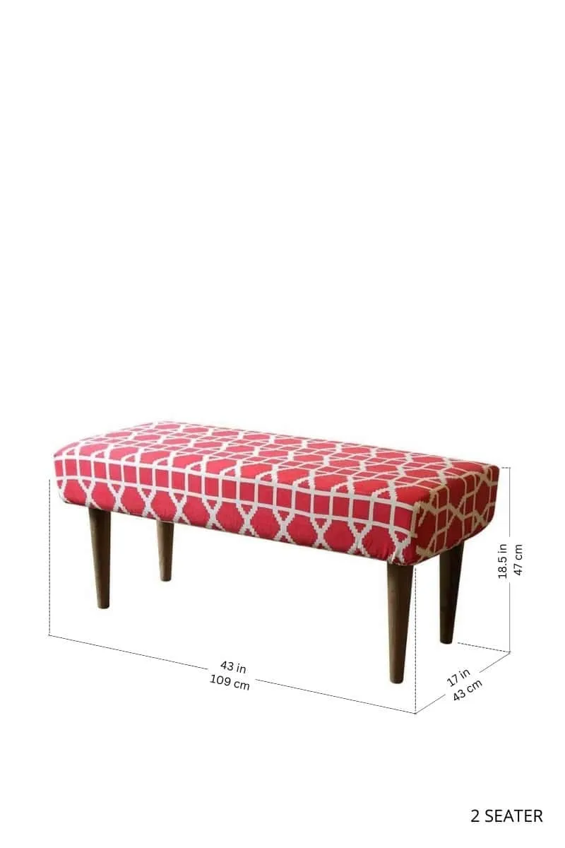 Bench Teak Wood Ottoman