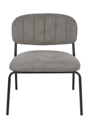 Black Framed Lounge Chairs (2) | DF Jolien