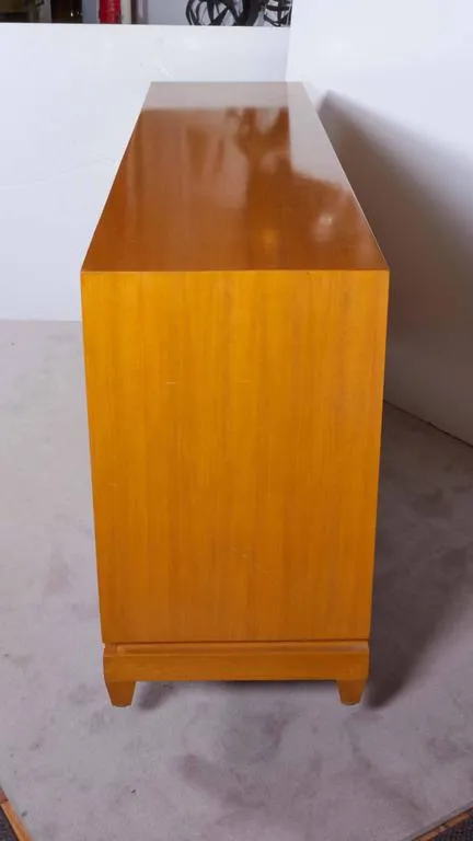 Bleached Mahogany Sideboard by Tommi Parzinger