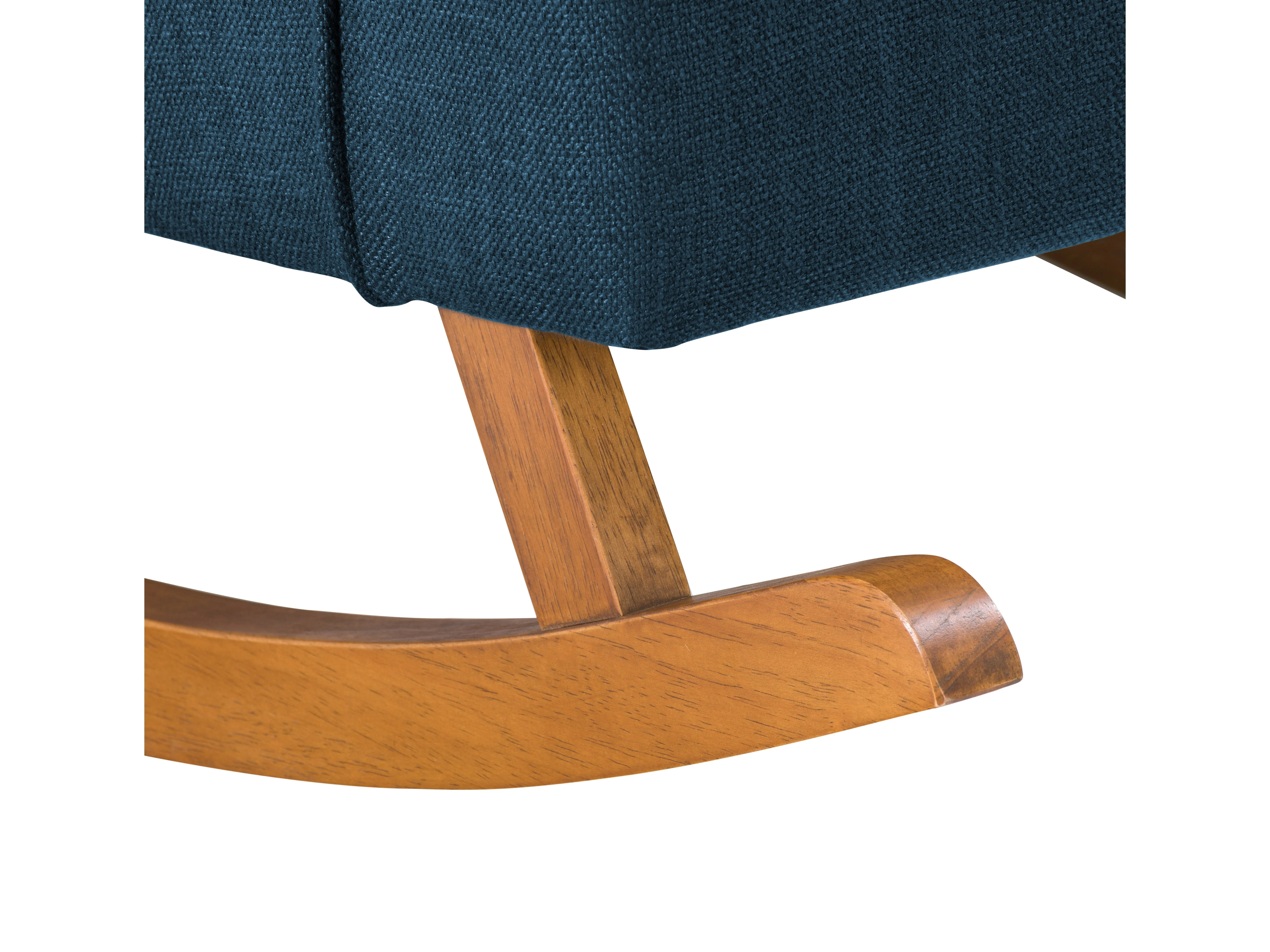 Blue Timeless Rocking Chair