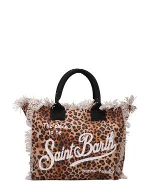 Borsa Vanity fantasia Leopardo