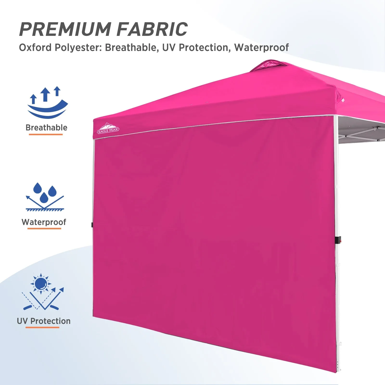 Canopy SunWall for E100 10x10 Straight Leg Pop Up Canopy, 1 Sidewall