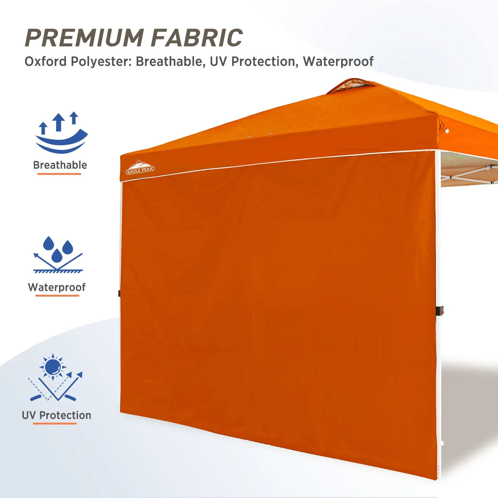 Canopy SunWall for E100 10x10 Straight Leg Pop Up Canopy, 1 Sidewall