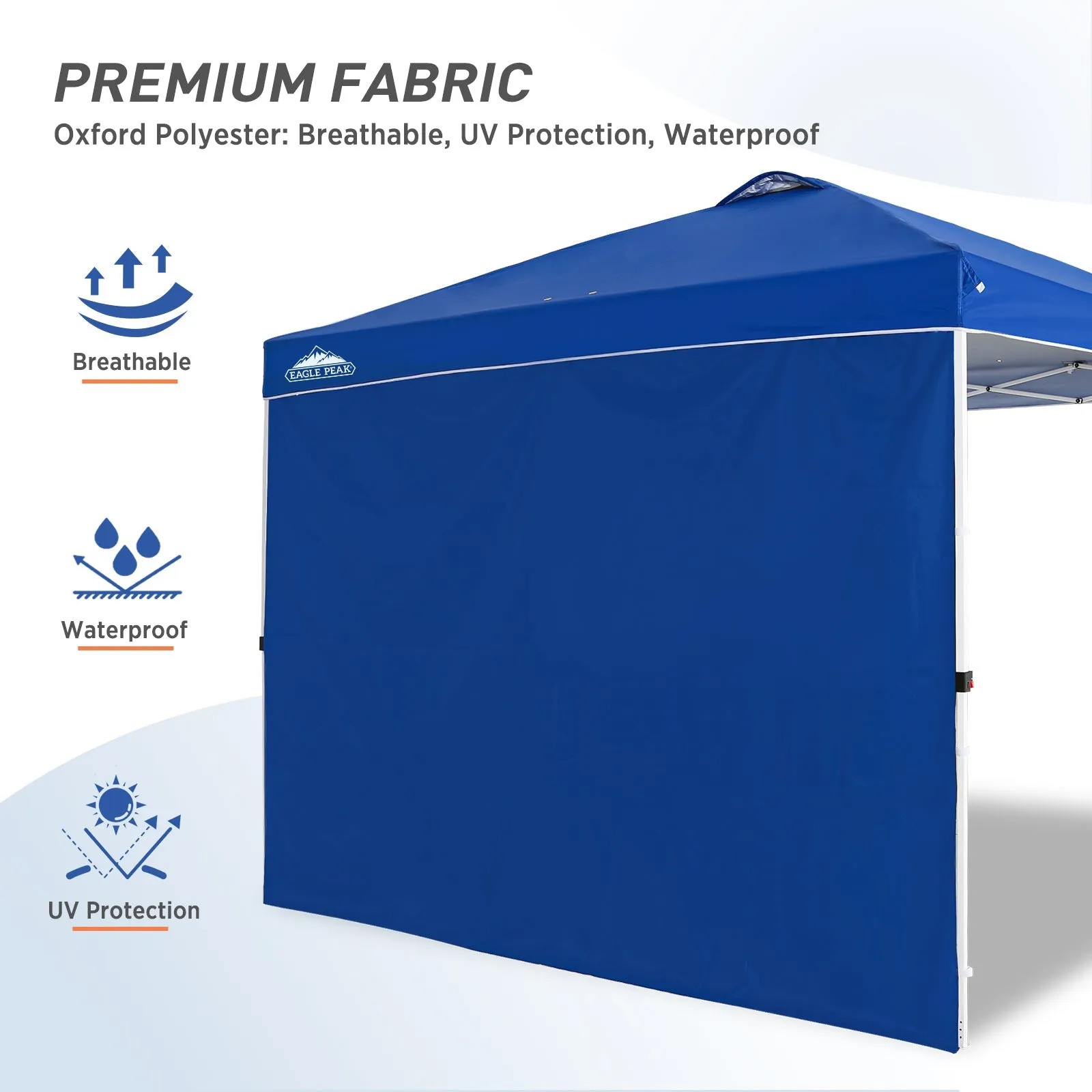 Canopy SunWall for E100 10x10 Straight Leg Pop Up Canopy, 1 Sidewall