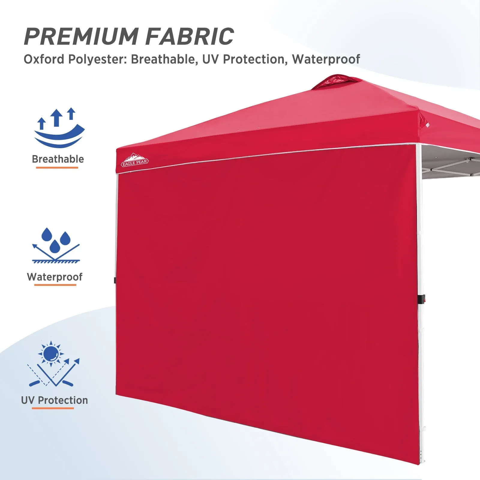 Canopy SunWall for E100 10x10 Straight Leg Pop Up Canopy, 1 Sidewall
