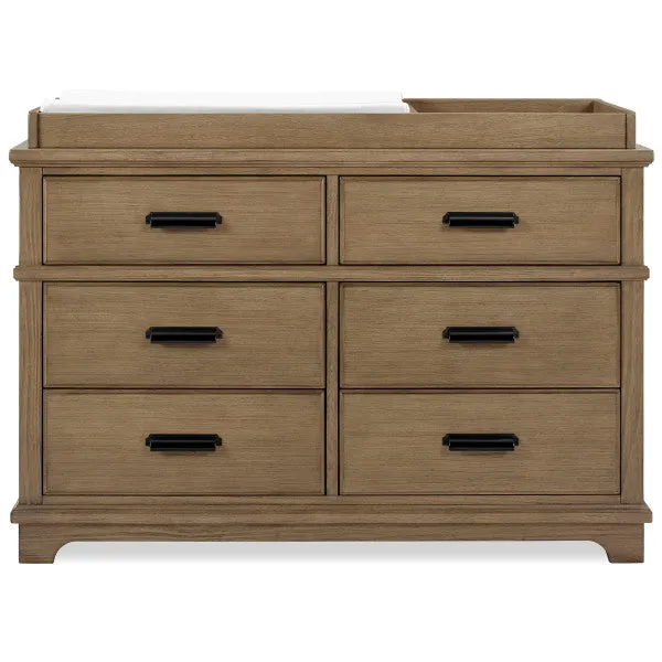 Delta Children Asher 6-Drawer Dresser with Changing Top