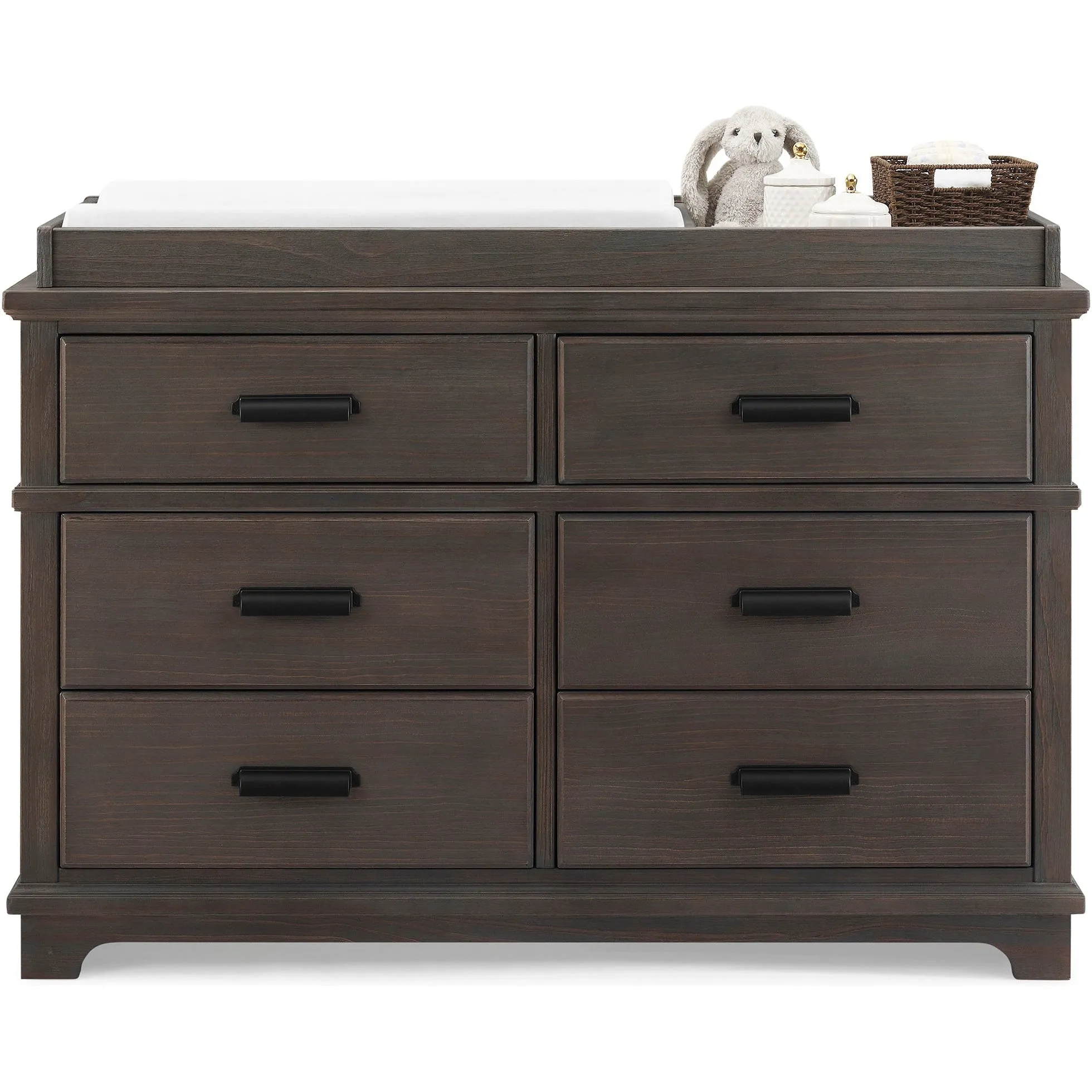 Delta Children Asher 6-Drawer Dresser with Changing Top