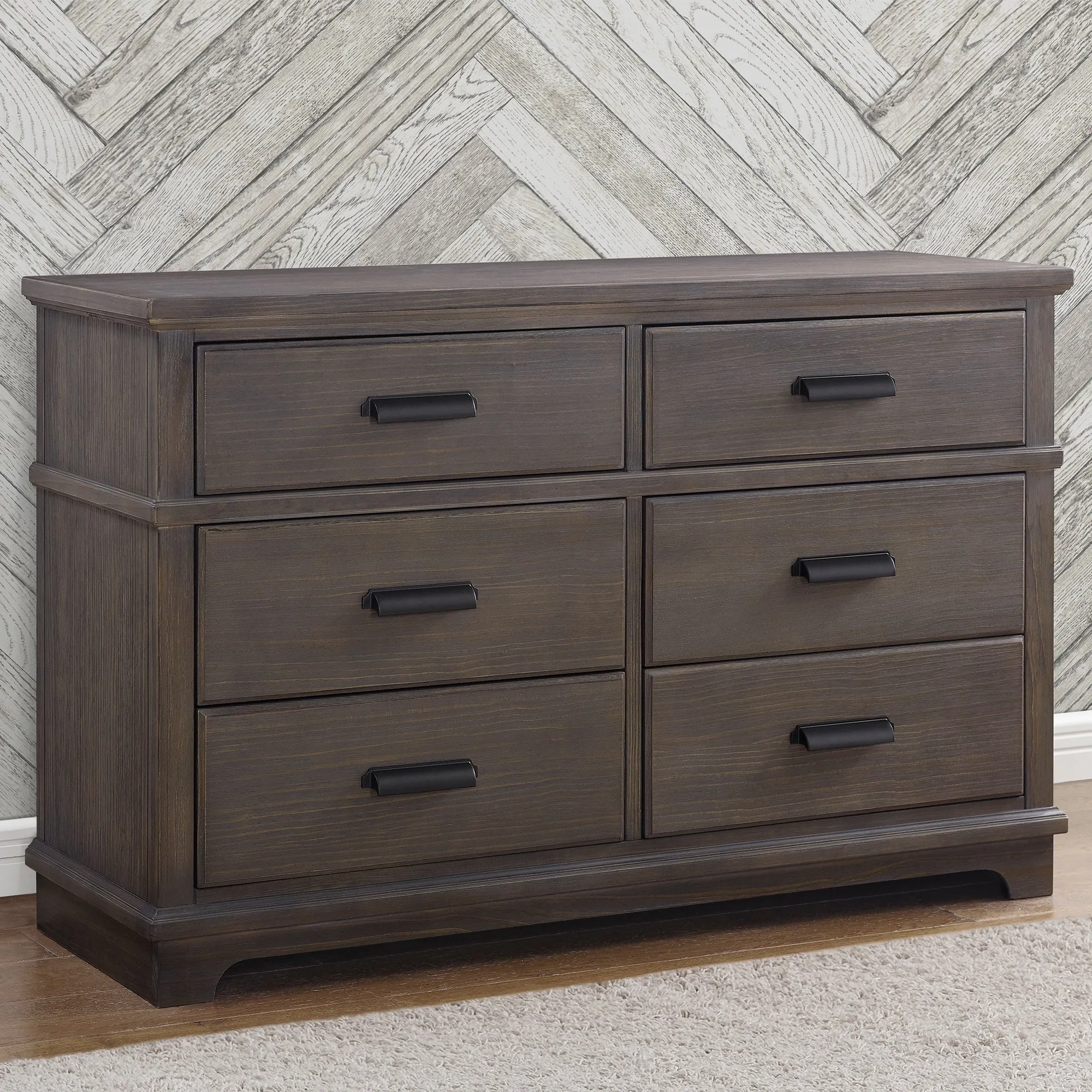 Delta Children Asher 6-Drawer Dresser with Changing Top