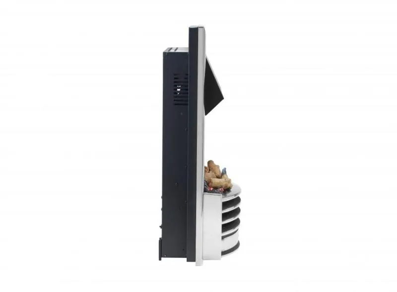 Dimplex Lerwick Chrome Inset Optiflame 3D Electric Fire