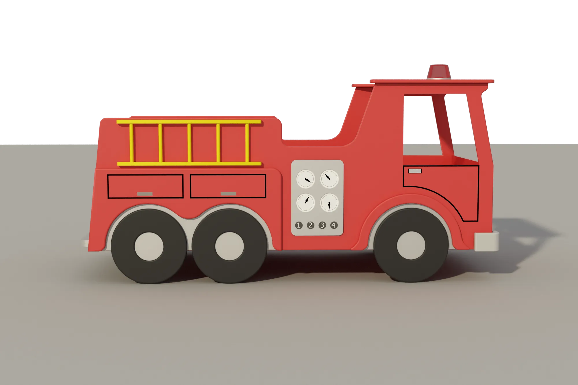 Fire Truck Toddler Beds Free DIY Plans Child Single Bed Bedroom Furniture Woodworking