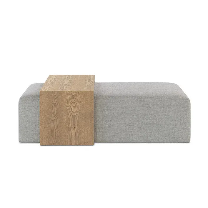 Forest Coffee Ottoman | Stone
