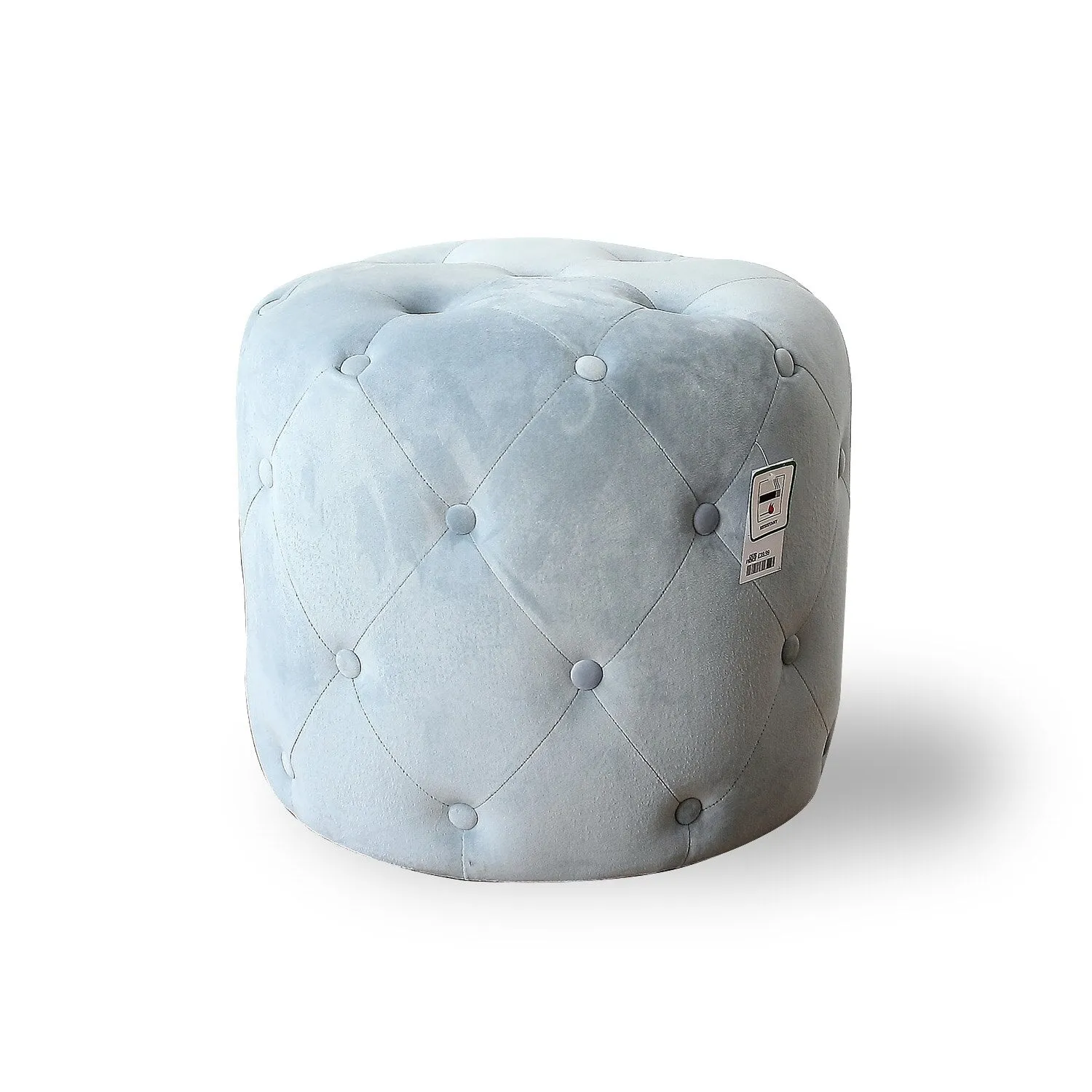 Handmade Velvet Tufted Round Storage Ottoman
