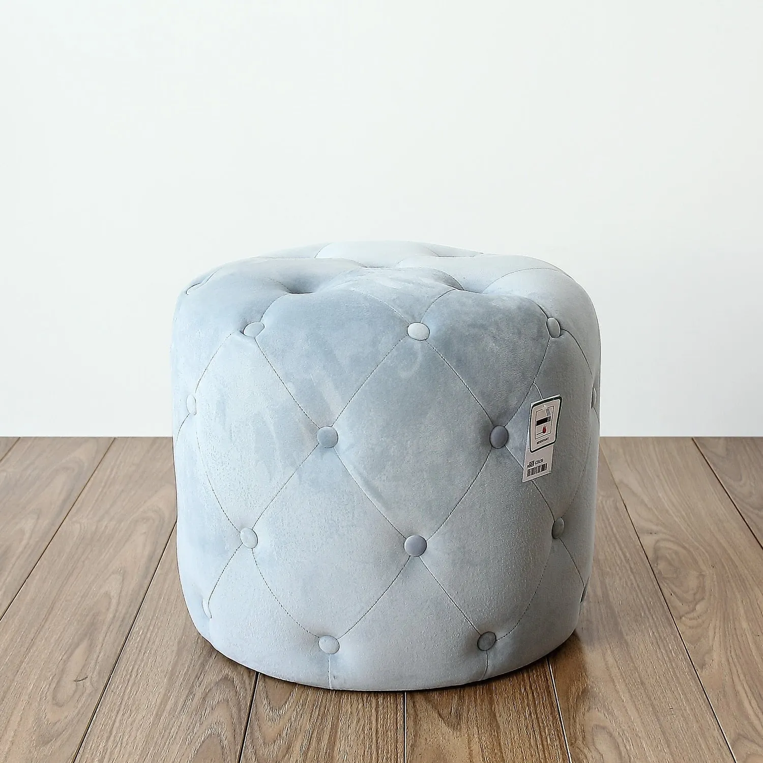 Handmade Velvet Tufted Round Storage Ottoman