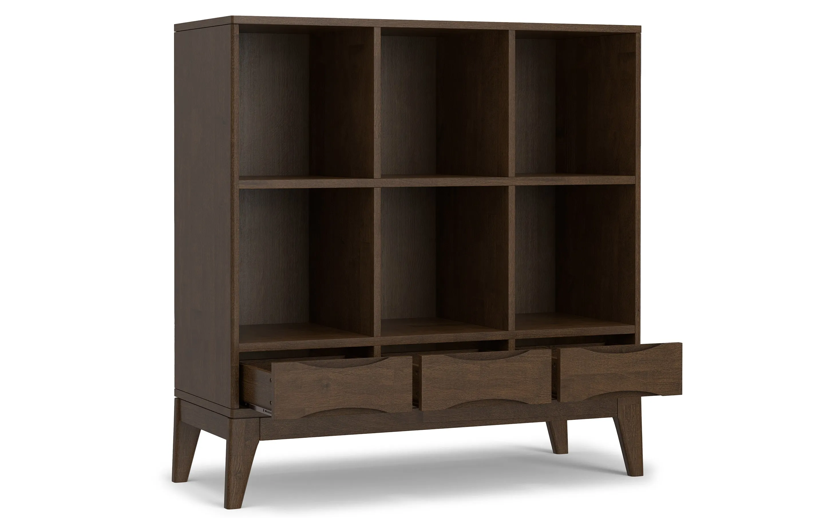 Harper Low 6 Cube Storage with Drawers