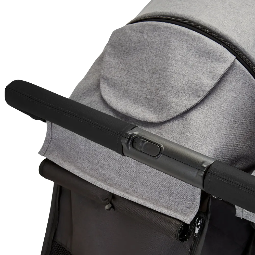 Ickle Bubba Venus Double Stroller Grey