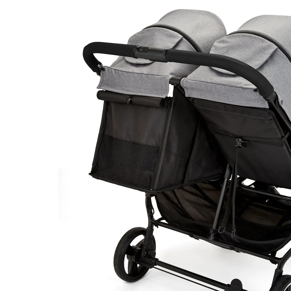 Ickle Bubba Venus Double Stroller Grey