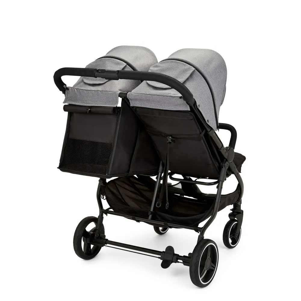 Ickle Bubba Venus Double Stroller Grey