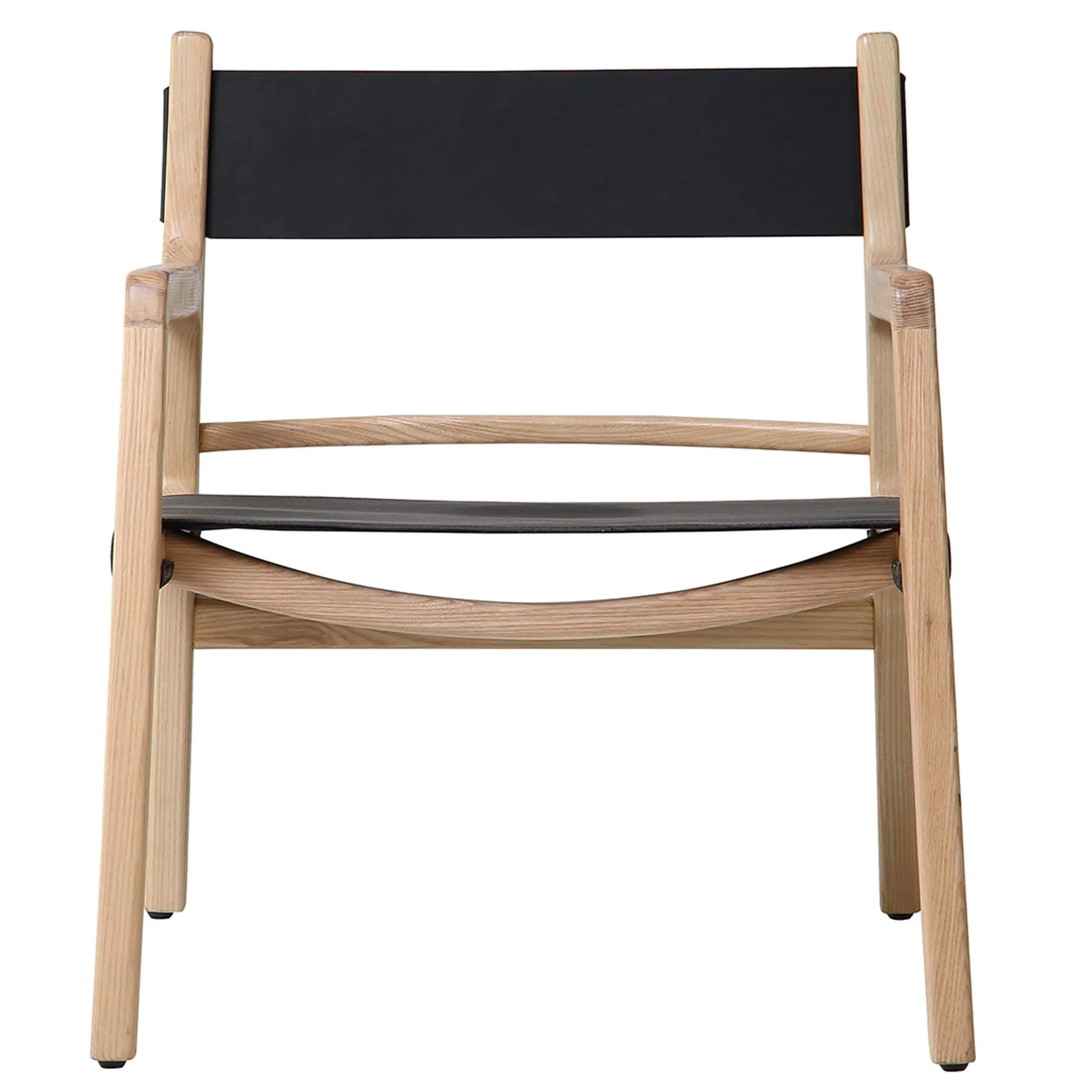 Kolding Leather Chair, Kohl Black