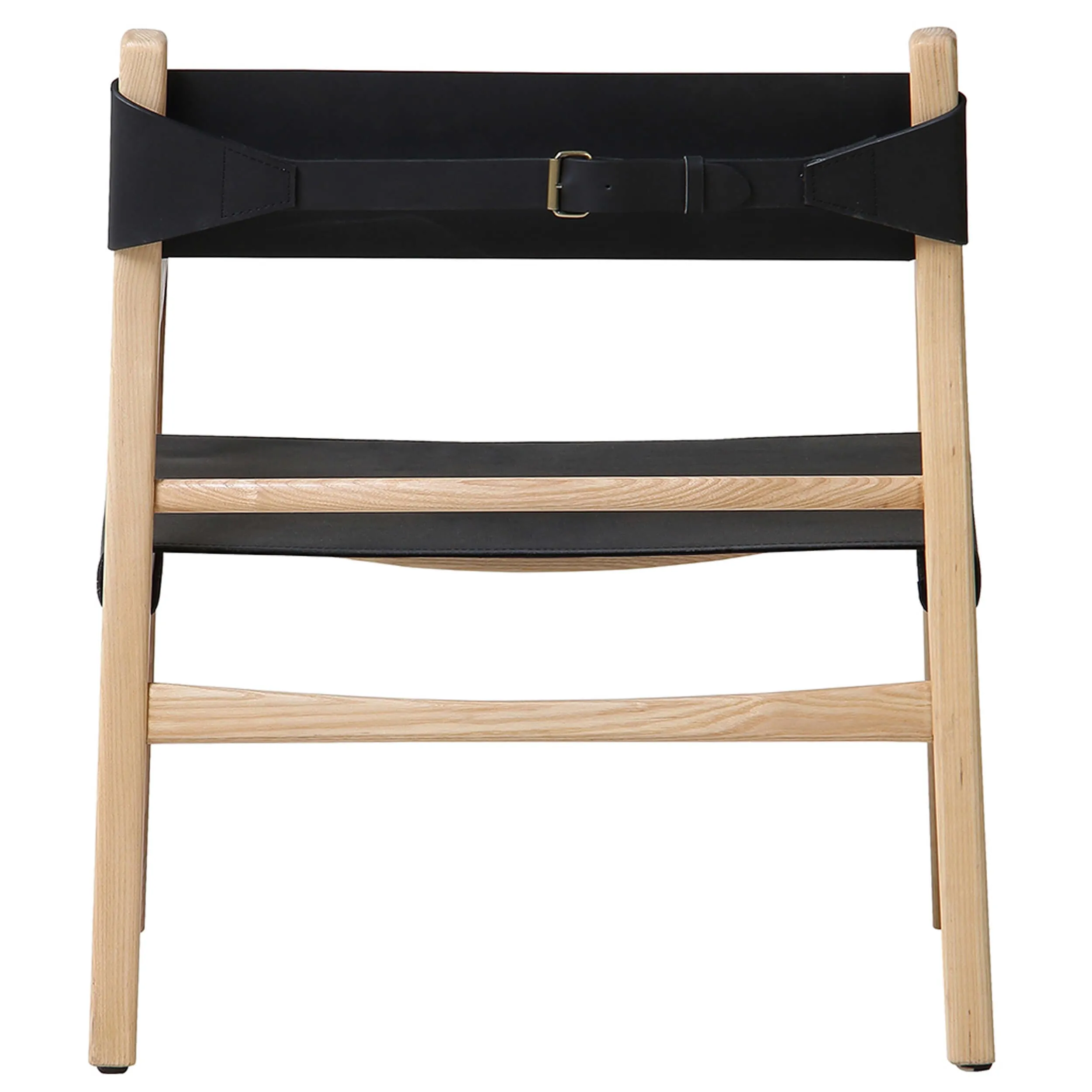 Kolding Leather Chair, Kohl Black