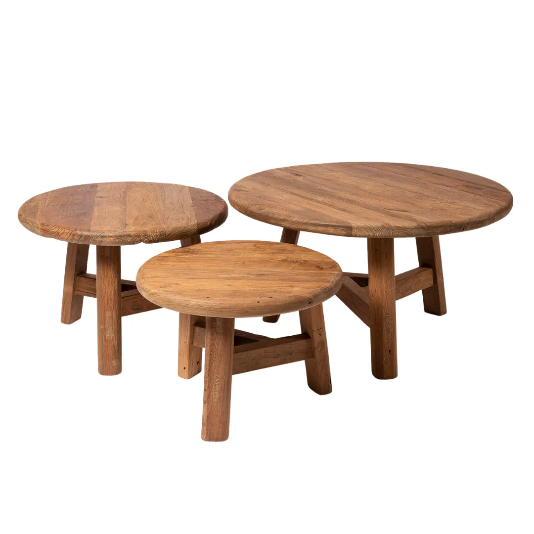 Laguna Round Teak Coffee Tables