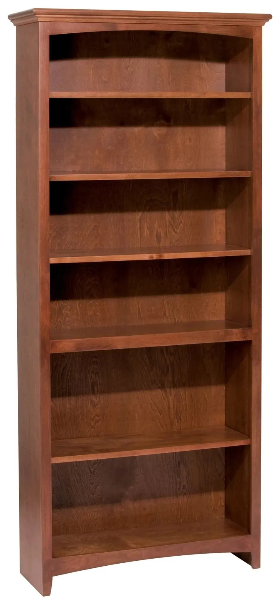 McKenzie Custom 30"W Alder Bookcases