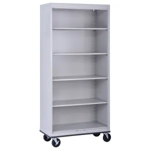 Mobile Welded Steel Bookcases
