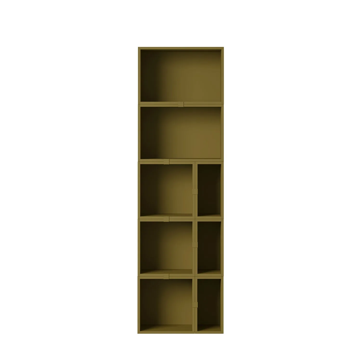 muuto | stacked storage system | module with backboard | large brown green