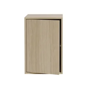 muuto | stacked storage system | module with door | large oak
