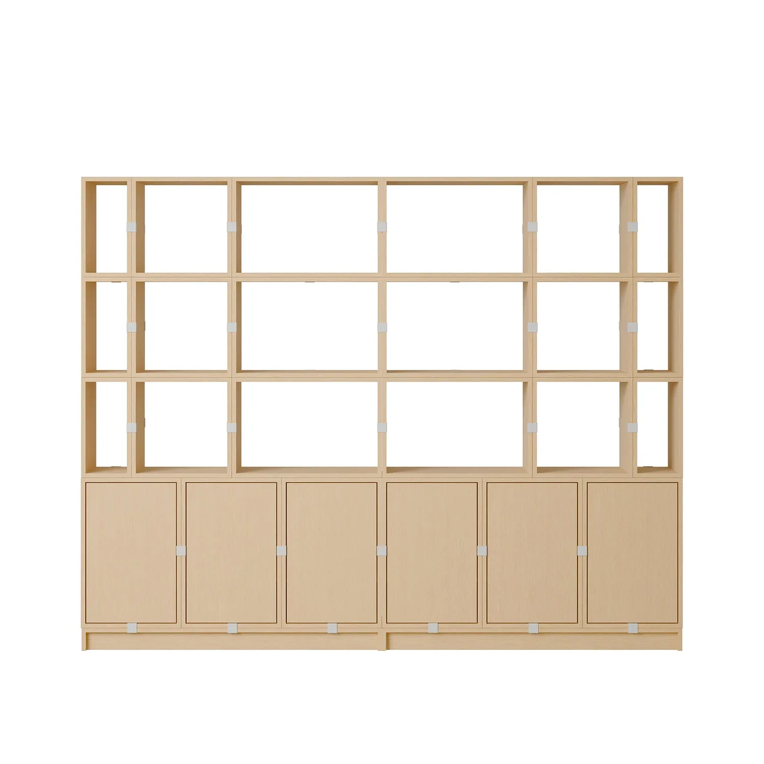 muuto | stacked storage system | module with door | large oak