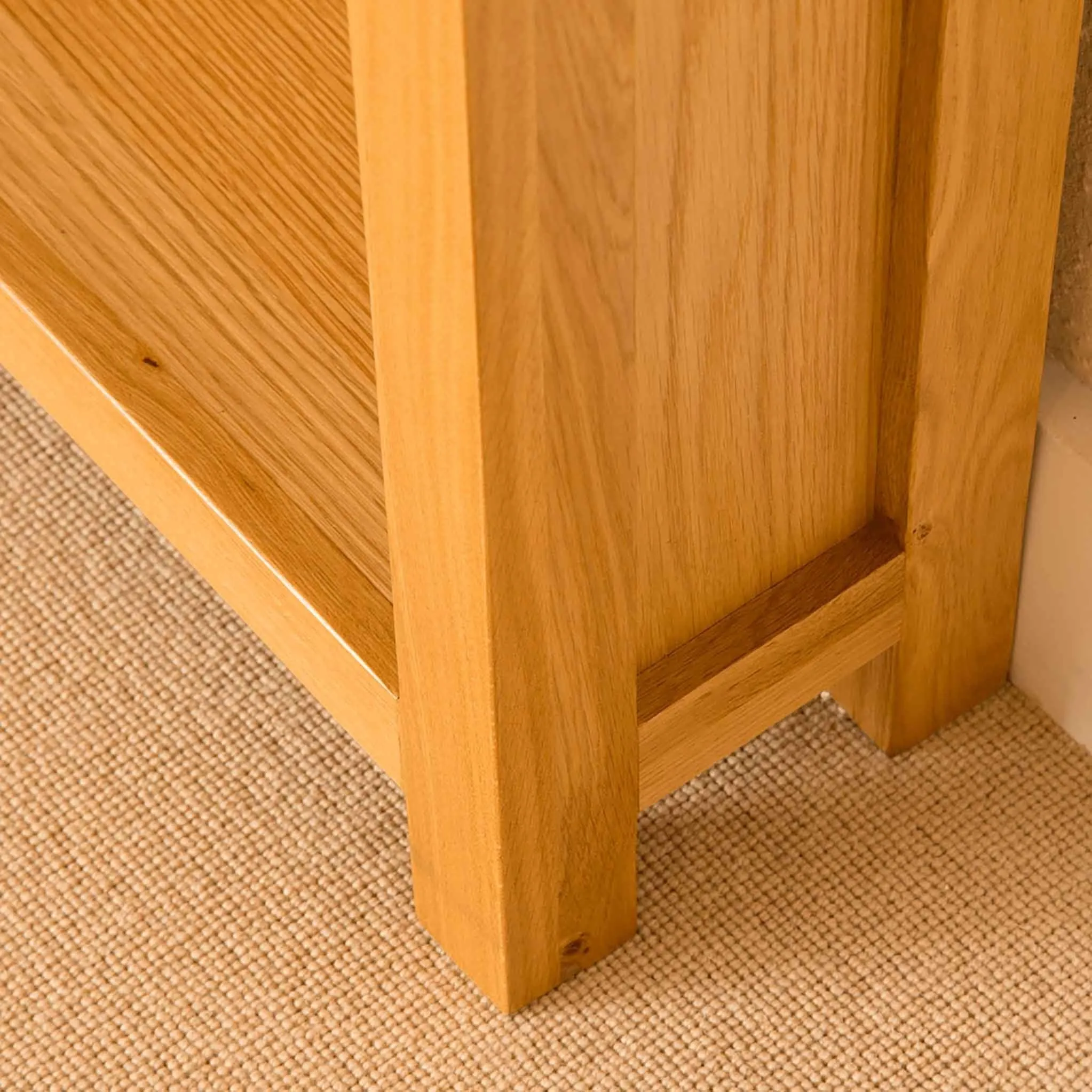 Newlyn Oak Large Bookcase