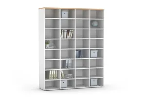 Open Pigeon Hole Storage Unit 4 Tier 4 Across