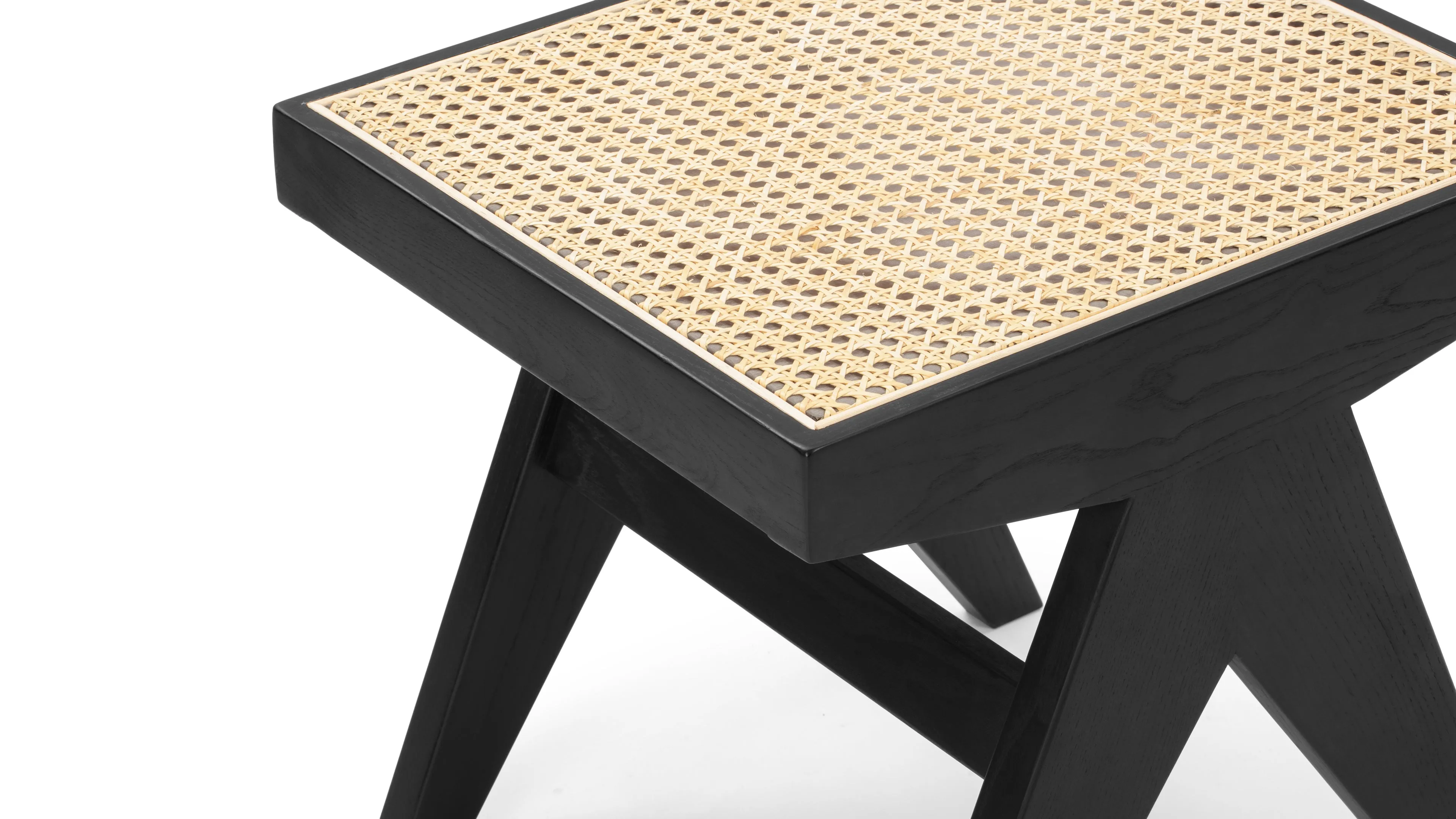 Pierre Jeanneret - Pierre Jeanneret Stool, Black