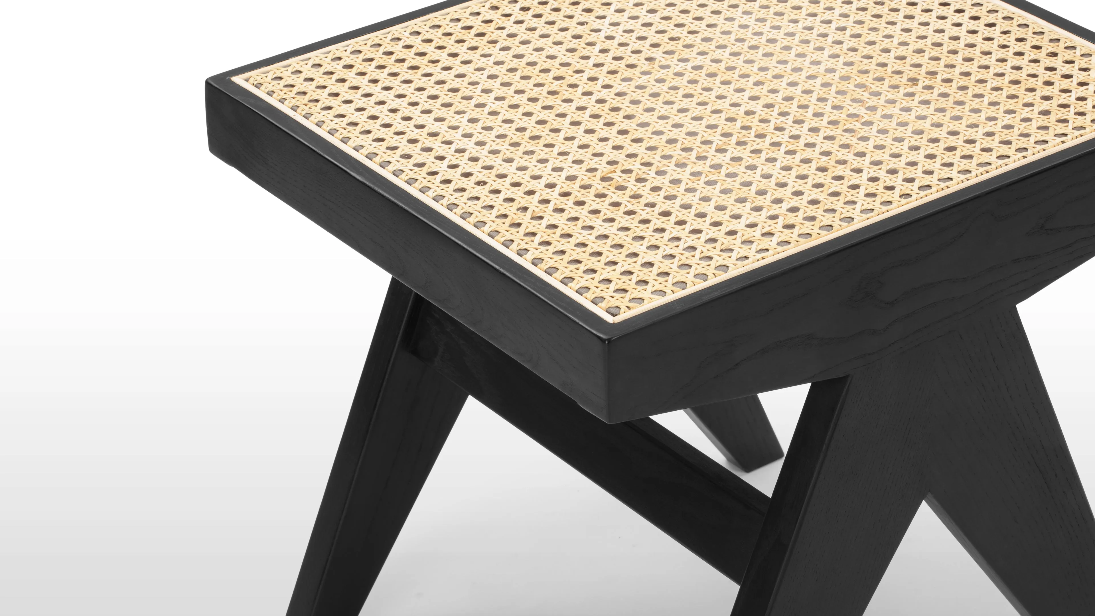 Pierre Jeanneret - Pierre Jeanneret Stool, Black