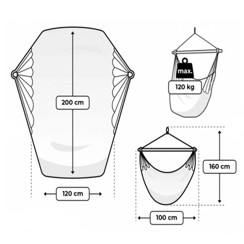 Sereno Natura Hanging chair