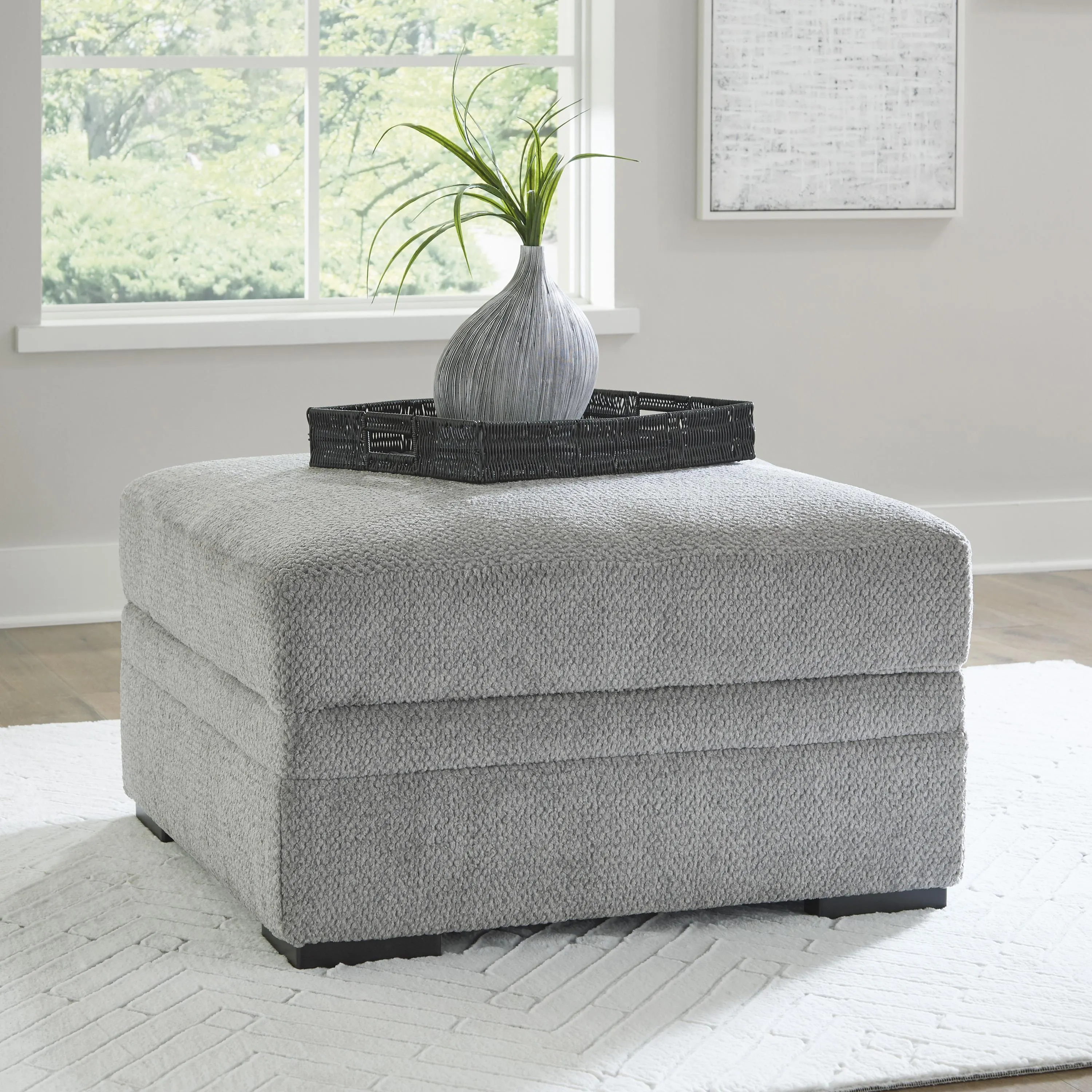 Signature Design by Ashley Casselbury Fabric Storage Ottoman 5290611