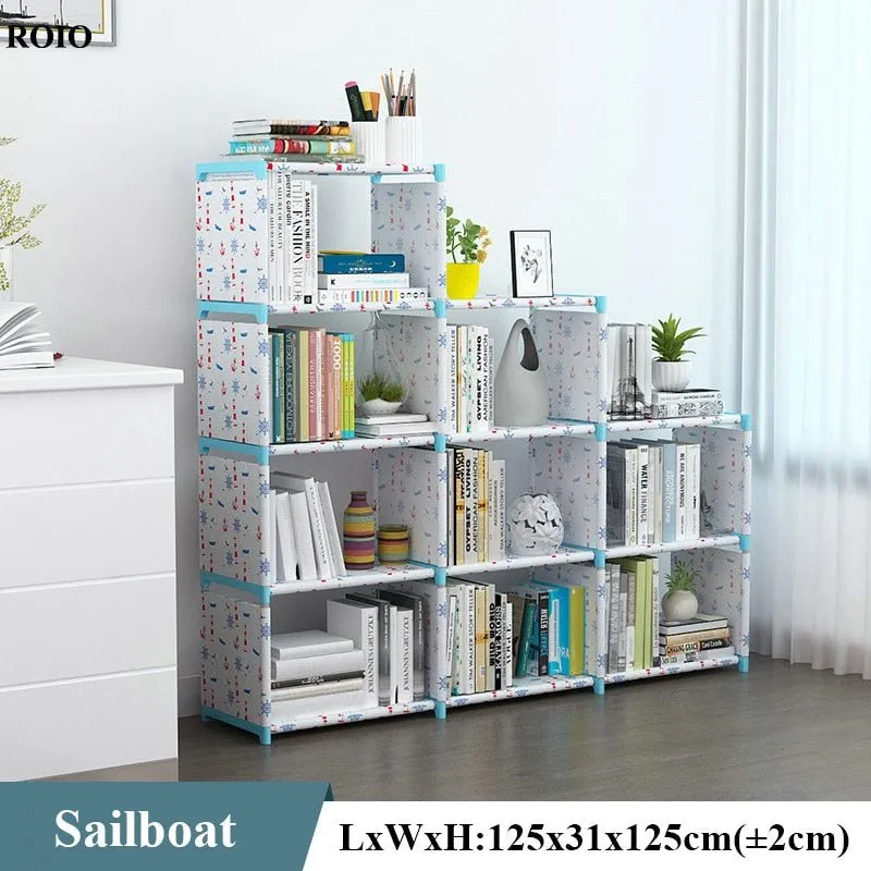 Simple Easy Assembly Children's Bookshelf