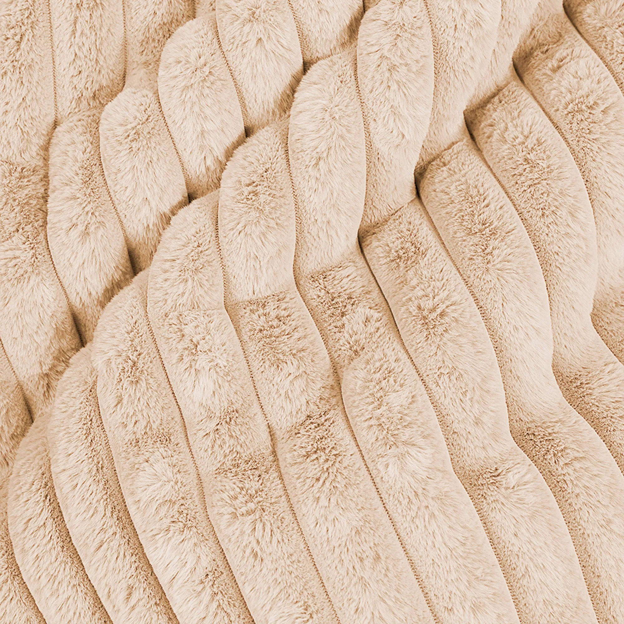 Sloucher Bean Bag Chair - Ultra Plush Cord Peach