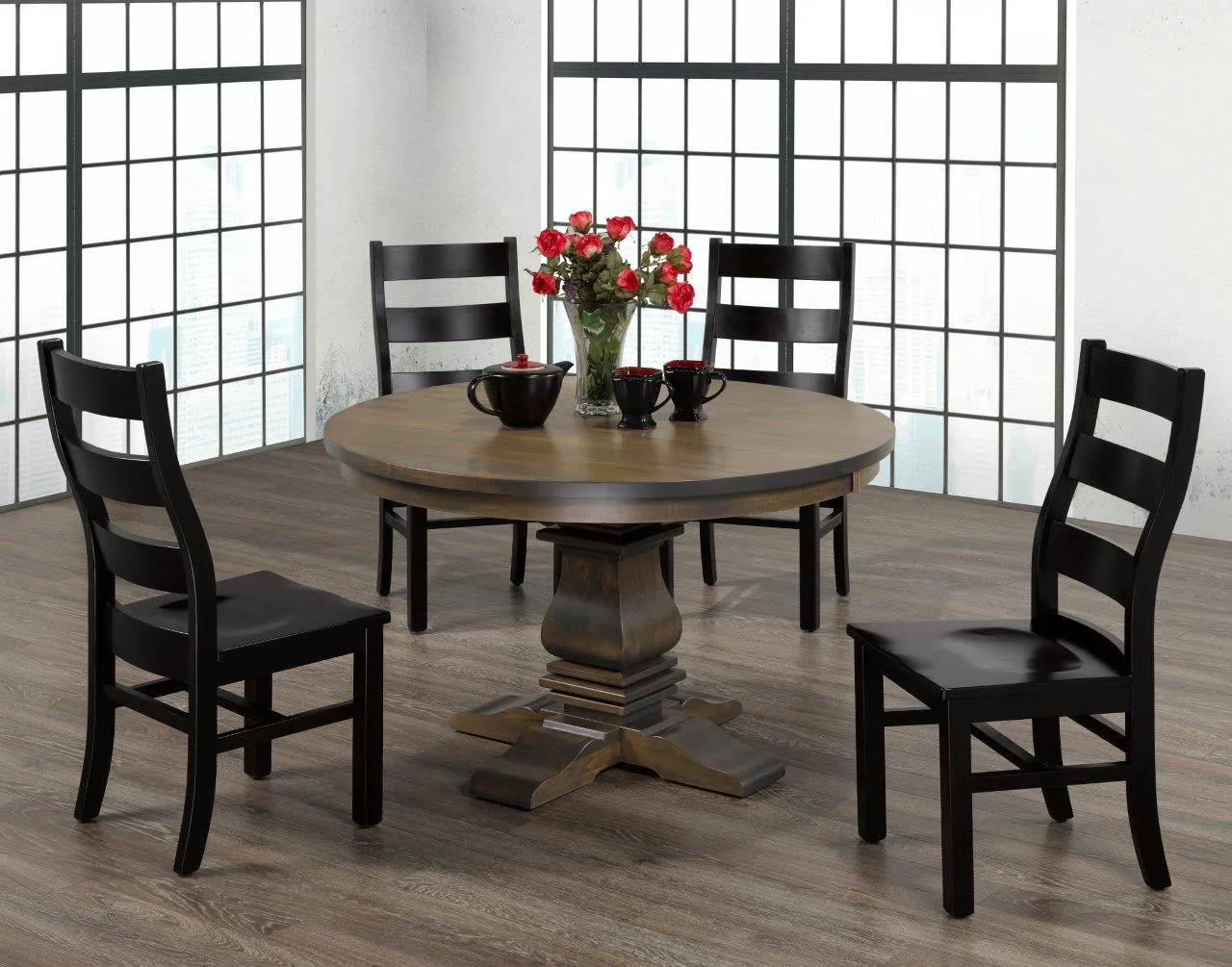 Spartan Pedestal Table