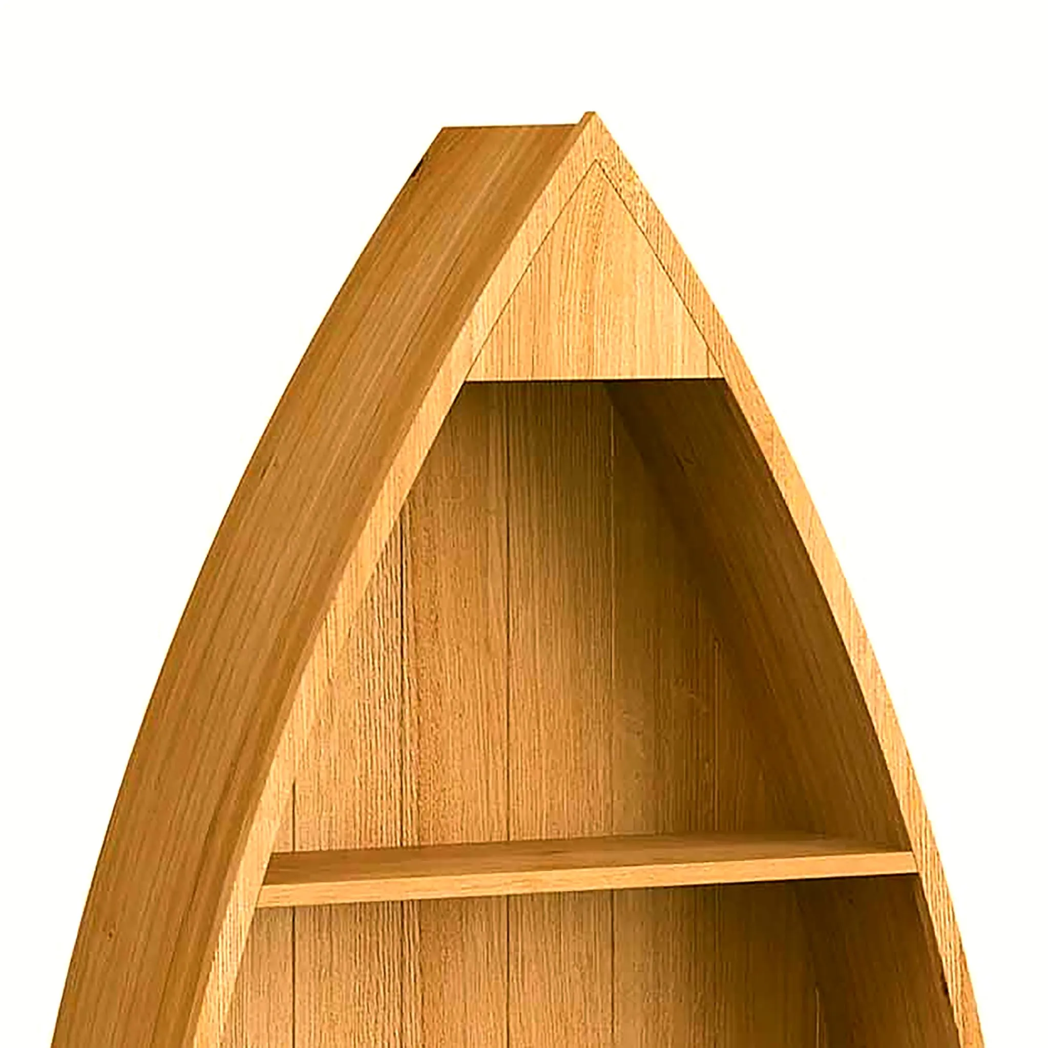 Surrey Oak Boat Bookcase