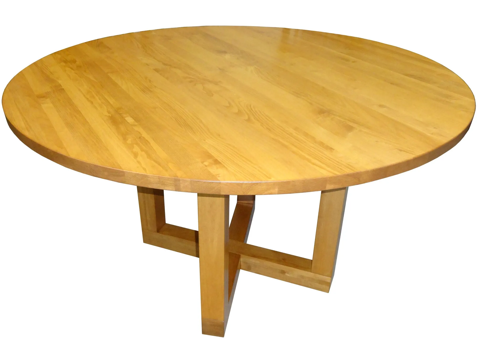 Tangent Pedestal Dining Table